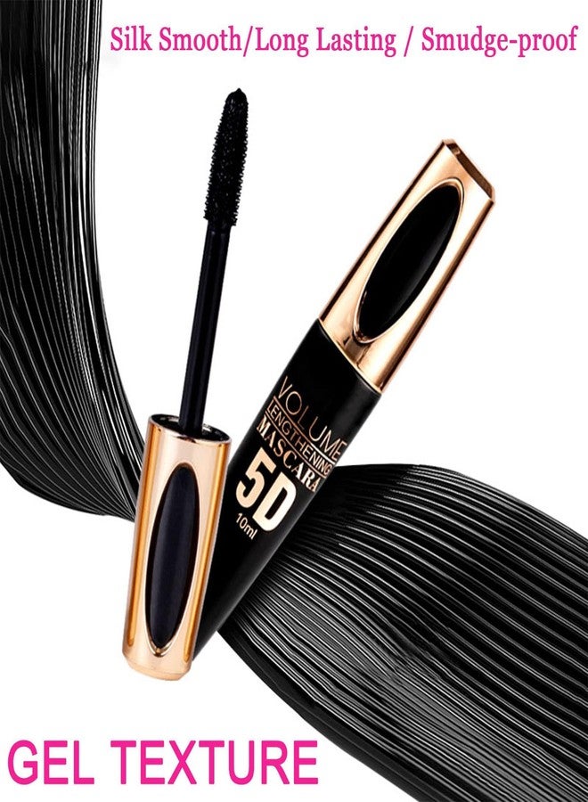 DLZZRS Purple Mascara for Eyelashes, Colorful Waterproof Long Lasting Eye Lash, 5D Silk Fiber Lash Smudgeproof, Lengthening, Defining, Curling, Volumizing Color Mascara Halloween Party Stage Use, #05 - Image 5